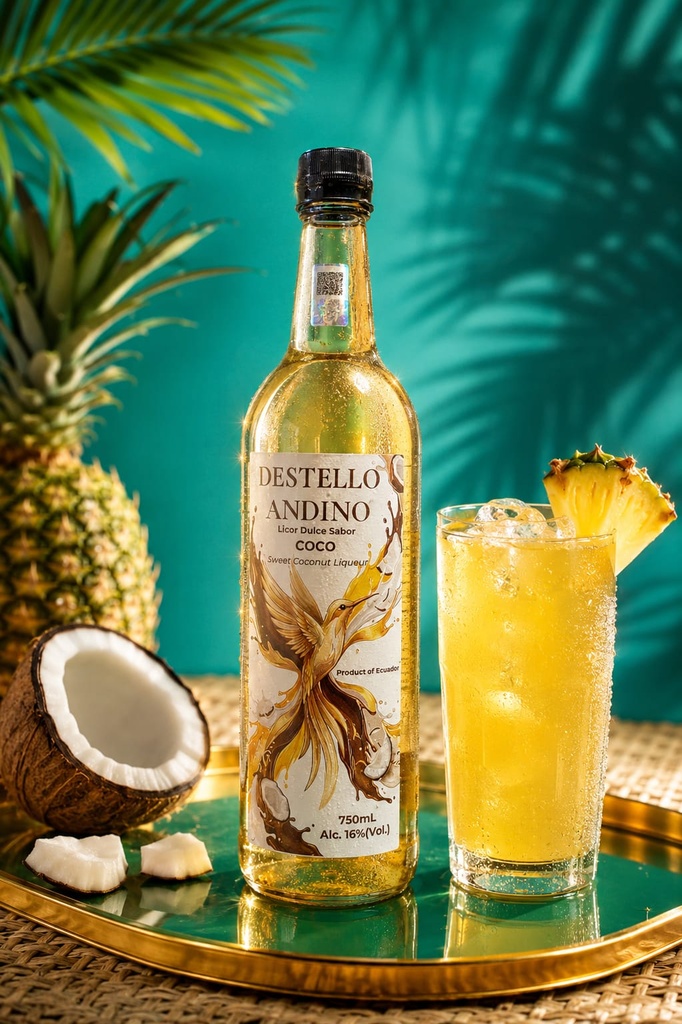 Destello Andino Coco 750mL